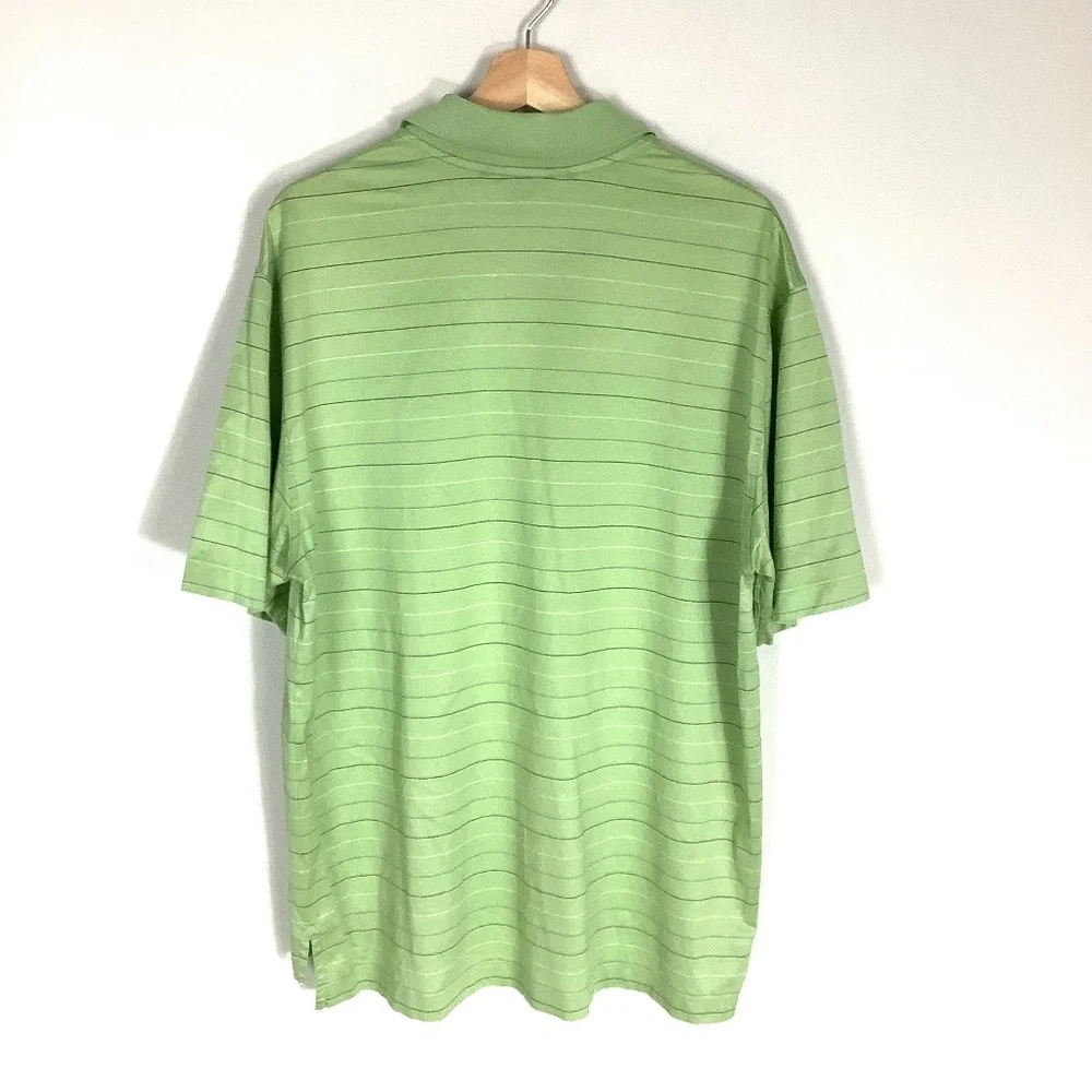 Vintage Brooks Brothers Country Club Performance Knit Polo Shirt Sz Large‎